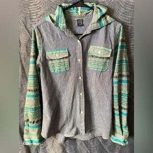 Empyre Denim & Aztec Shirt